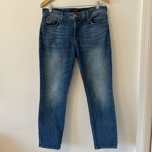 J Brand Mid Rise Straight Leg Stretch Jeans | Size 29